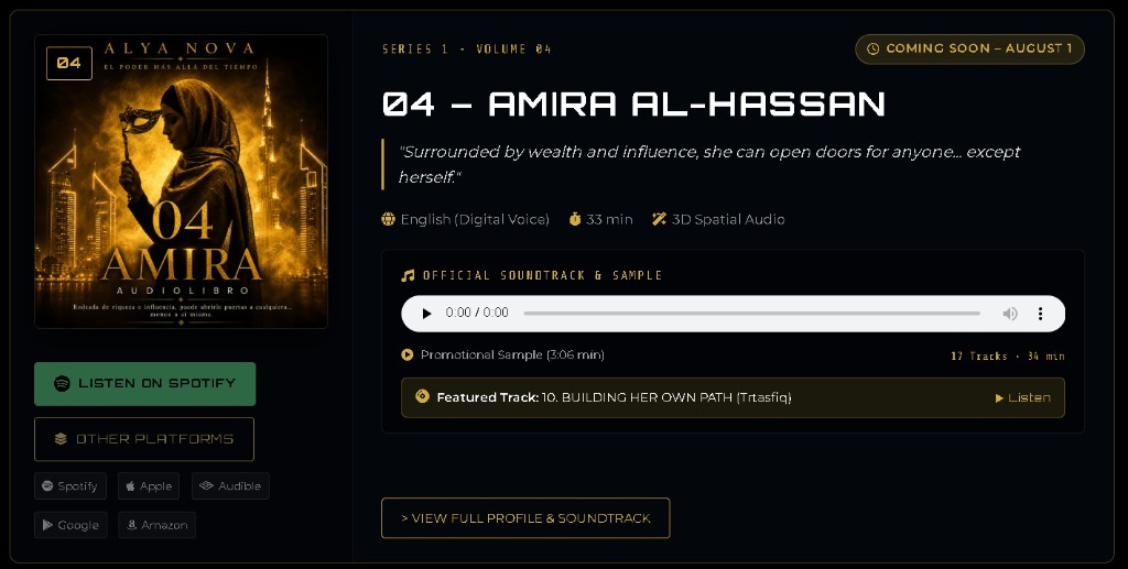Banda Sonora Oficial 04 Amira Al-Hassan